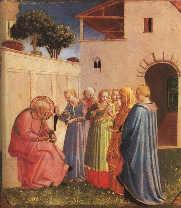 Fra Angelico The Naming of John the Baptist china oil painting image